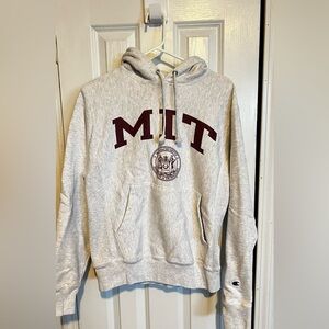 Champion Light Gray MIT Hoodie